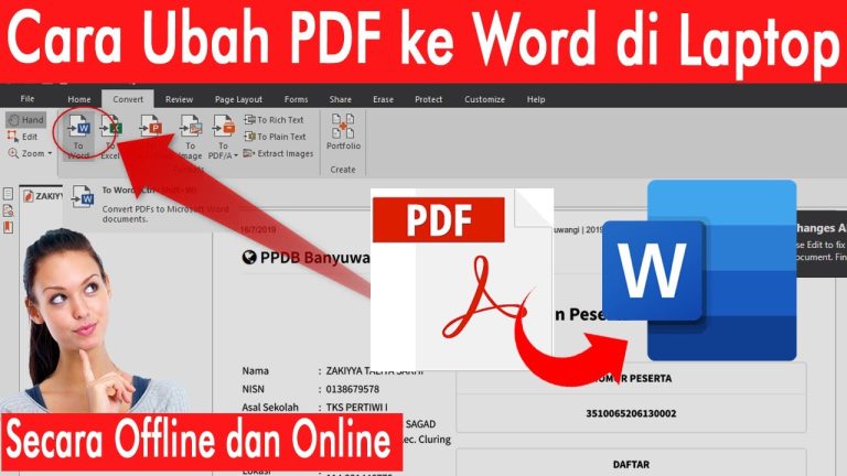 3 Cara Mudah dan Cepat Mengubah Data di PDF ke MS Word Tanpa Aplikasi Tambahan di 2026 3 Cara Mudah dan Cepat Mengubah Data di PDF ke MS Word Tanpa Aplikasi Tambahan di 2026