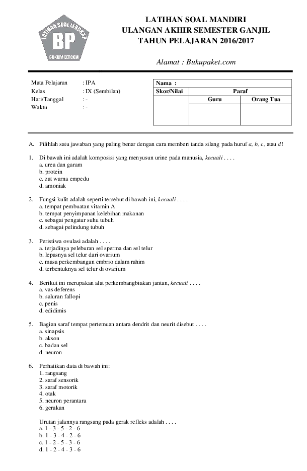 Ipa Kelas 9 Semester 1 Dalchaebi
