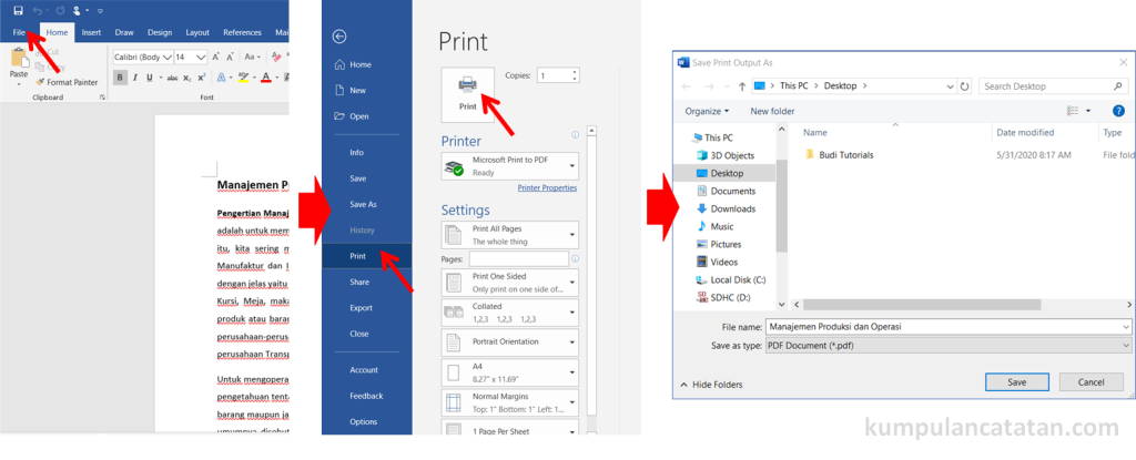 7 Rahasia Praktis Cara Mengubah Data dari Word ke PDF dengan Cepat Tanpa Aplikasi Rumit
